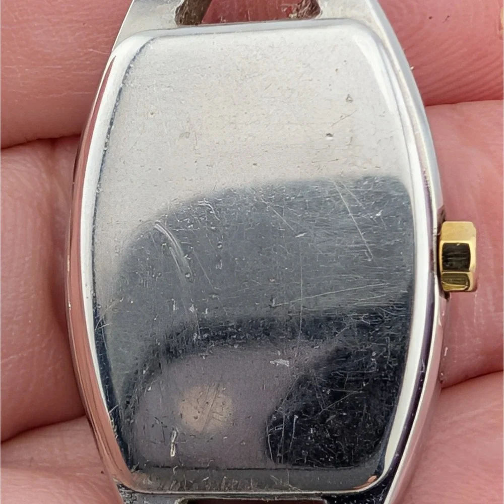 Citizen Silhouette B023 MOP Crystal Two Tone Heart Link Watch New Capacitor 5.74